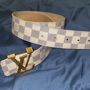 Louis Vuitton Damnier Belt